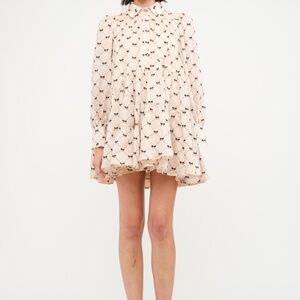 Bow Baby Doll Dress